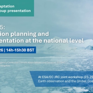 Adaptation planning and implementation at the national level
